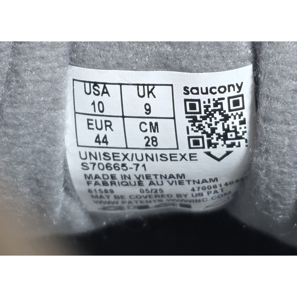 New RETRO Saucony Shadow 5000 Gray Black Men’s size 10 Sneakers SHOES S70665-71 - Picture 13 of 13